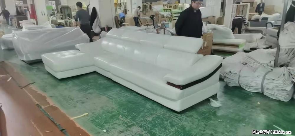 【大厂仿真皮沙发】实木框架，高回弹海绵45密度。全新包装，质量非常好，3.6米右贵妃 - 各类家具 - 居家生活 - 九江分类信息 - 九江28生活网 jj.28life.com